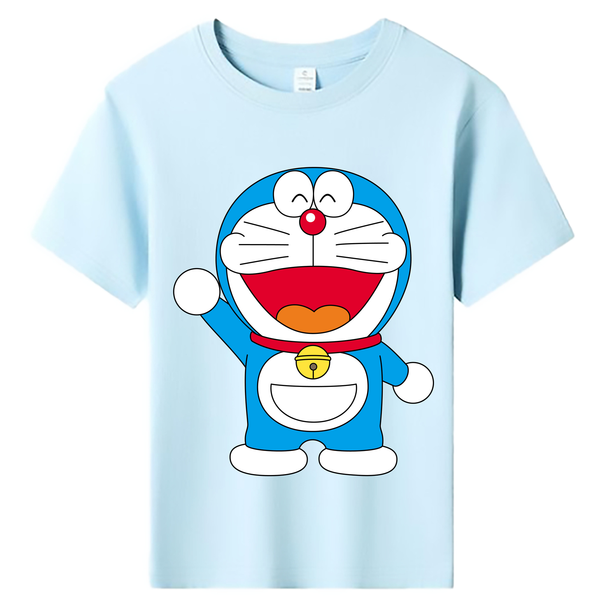 （画像用） ドラえもん Doraemon 綿100％キッズTシャツ（フロントプリント）
